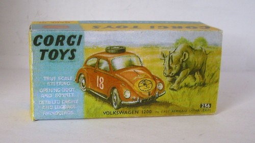 Repro box corgi - box, vw
