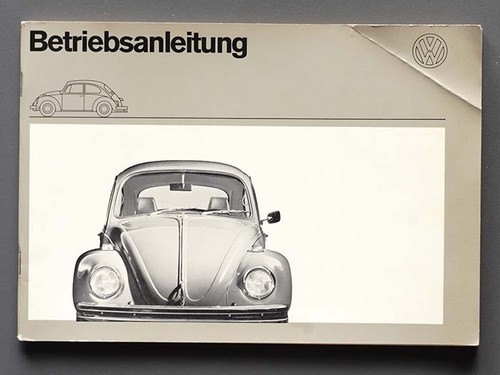 Bedienungsanleitung käfer - bedienungsanleitung,