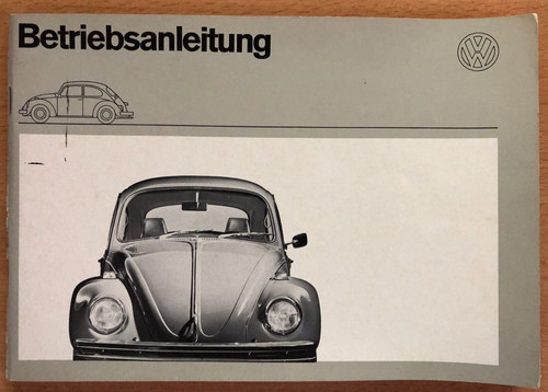 Volkswagen betriebsanleitung - volkswagen,