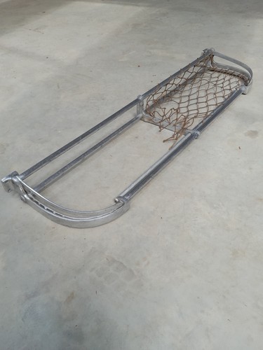 Vintage aluminium ablage unter - vintage,