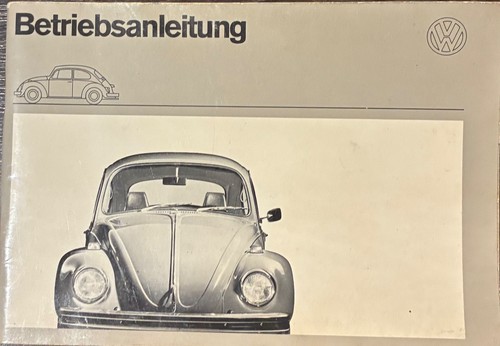 Betriebsanleitung 1300 vw - betriebsanleitung,