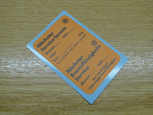 Original vw service - original,